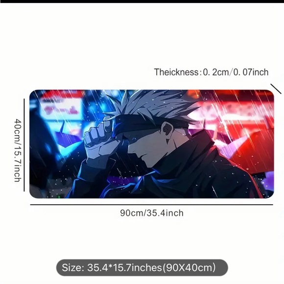 Jujutsu kaisen gojo anime mousepad - Picture 7 of 7